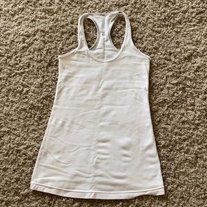 Lululemon Women’s White Tank, Size 4